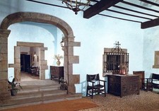 Cartão postal piso design interior móveis piso teto sala cadeira AA15288 comprar usado  Enviando para Brazil