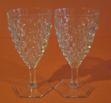 Fostoria wine glasses for sale  BEDFORD