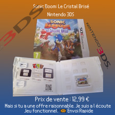 Nintendo 3ds sonic d'occasion  Ligueil