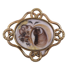 Georgian mourning brooch for sale  TELFORD
