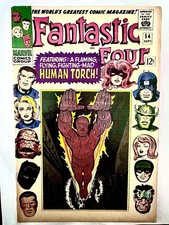 Fantastic Four #54 1966 Pantera Negra, Black Bolt, aplicativo Triton sólido grau médio comprar usado  Enviando para Brazil