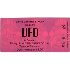 Ufo concert ticket for sale  Savage