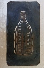 Ancien pochoir viticole d'occasion  Les Herbiers