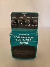 Pedal de efeitos Behringer CS100 compressor sustentador excelente estado muito bom comprar usado  Enviando para Brazil