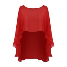 Damen chiffon poncho gebraucht kaufen  Bremen