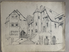 Zeichnung beilstein zehnthaus gebraucht kaufen  Köln