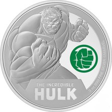 Moeda à prova de prata 2024 Niue Marvel Classic Superheroes Incredible Hulk 3 oz comprar usado  Enviando para Brazil