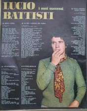 Lucio battisti copertina usato  Torino