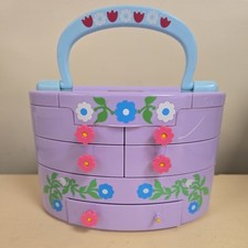 Antiga caixa de joias polly pocket bluebird 1991 casa de brincar penteadeira roxa  comprar usado  Enviando para Brazil