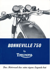 Triumph bonneville 750 gebraucht kaufen  Velpke