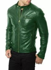 Men green leather for sale  Mount Juliet