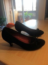 Escarpins cuir daim d'occasion  Aubagne