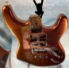 Impressionante corpo de substituição Chameleon Metal Flake vermelho a dourado guitarra Strat comprar usado  Enviando para Brazil