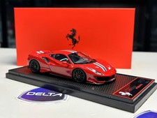 Ferrari 488 Pista In Rosso Corsa 322 metálico em escala 1/43 BBR comprar usado  Enviando para Brazil