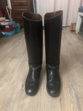 Bottes équitation cuir d'occasion  Le Palais
