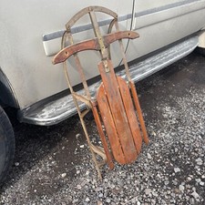 Vintage wooden sled for sale  Valencia