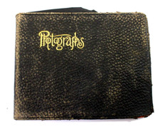 Álbum de fotos antigo Housh modelo 34-50 preto álbum de recortes 31 páginas sem fotos comprar usado  Enviando para Brazil