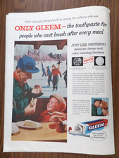 1957 gleem toothpaste for sale  Tomah