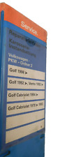 Reparaturleitfaden golf cabrio gebraucht kaufen  Bärenbach, Kappel, Schlierschied