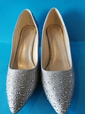 Edle abendschuhe white gebraucht kaufen  Deutschland