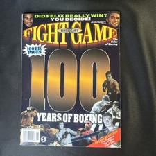Vintage Boxing Magazine-Fight Game- 100 Years of Boxing Bert Sugar, Ali, Tyson comprar usado  Enviando para Brazil