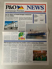 Européen ferries brochure d'occasion  Marquise