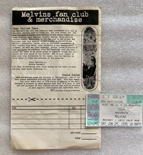 Melvins ticket flyer for sale  Seattle