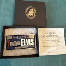 Elvis presley gürtelschnalle for sale  KETTERING