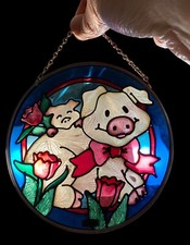 Stained glass sun for sale  Lilburn