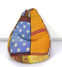 Bolsa de feijão boêmia vintage bordada à mão algodão floral móveis infantis comprar usado  Enviando para Brazil