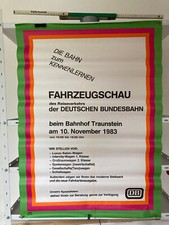 Plakat bundesbahn 1983 gebraucht kaufen  Bergen