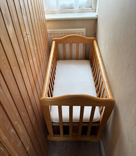 Wooden rocking cot for sale  LONDON