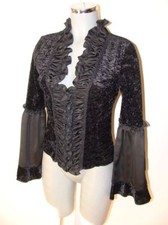 Bluse gothik schwarz gebraucht kaufen  Sonthofen