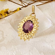 Pendentif vintage plaqué d'occasion  Le Luc