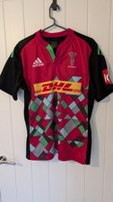 Harlequins rugby shirt for sale  ROSS-ON-WYE