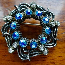 Vintage blue clear for sale  PICKERING