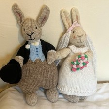 Hand knitted mice for sale  LINCOLN