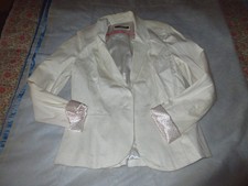 Veste mim blanche d'occasion  Dombasle-sur-Meurthe