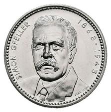 Silbermedaille simon gfeller gebraucht kaufen  Köln