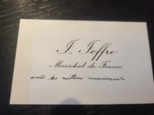 Carte visite marechal d'occasion  Château-Renault