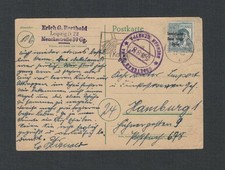 Postkarte leipzig hamburg gebraucht kaufen  Hinterschmiding
