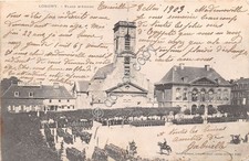 Cartolina postcard longwy usato  Milano