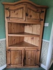 Pine corner cupboard for sale  BROMSGROVE