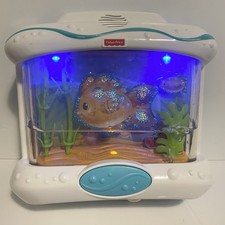 Chupeta de berço musical Fisher Price Ocean Wonders aquário iluminação 2007 funciona comprar usado  Enviando para Brazil