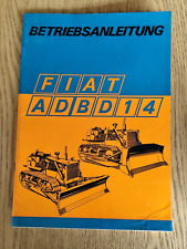 Fiat adbd14 bulldozer gebraucht kaufen  Spraitbach