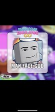 Roblox man face for sale  Shipping to United Kingdom