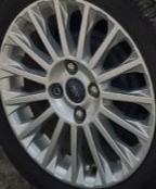 2014 Fiesta OE Wheel 16x6-1/2 15 raios Ford, usado comprar usado  Enviando para Brazil