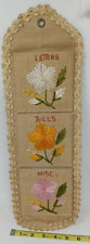 Vintage flower woven for sale  Paris