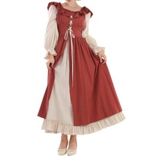Usado, Fantasia medieval renascentista linha A feminina com espartilho vintage vitoriana comprar usado  Enviando para Brazil