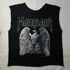Camiseta vintage Manowar “Battle Hymns” *sem mangas” tamanho G, usado comprar usado  Enviando para Brazil